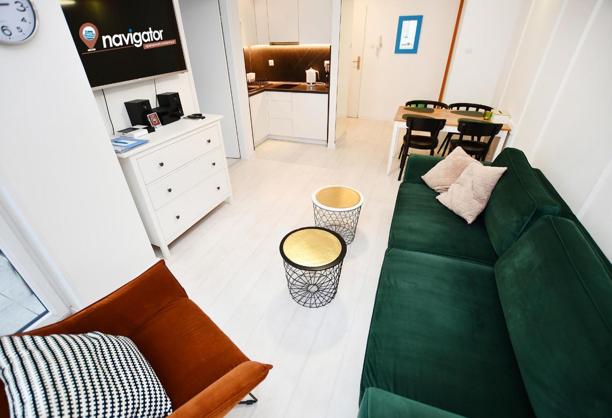 Apartamenty Navigator Zielone Tarasy 코워브제크 외부 사진